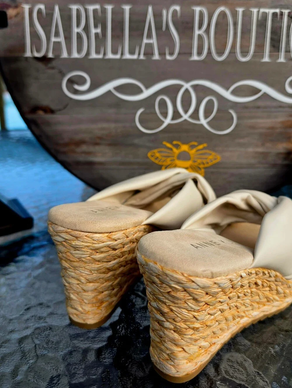 Anne Klein Weslie Espadrille Wedge Sandals